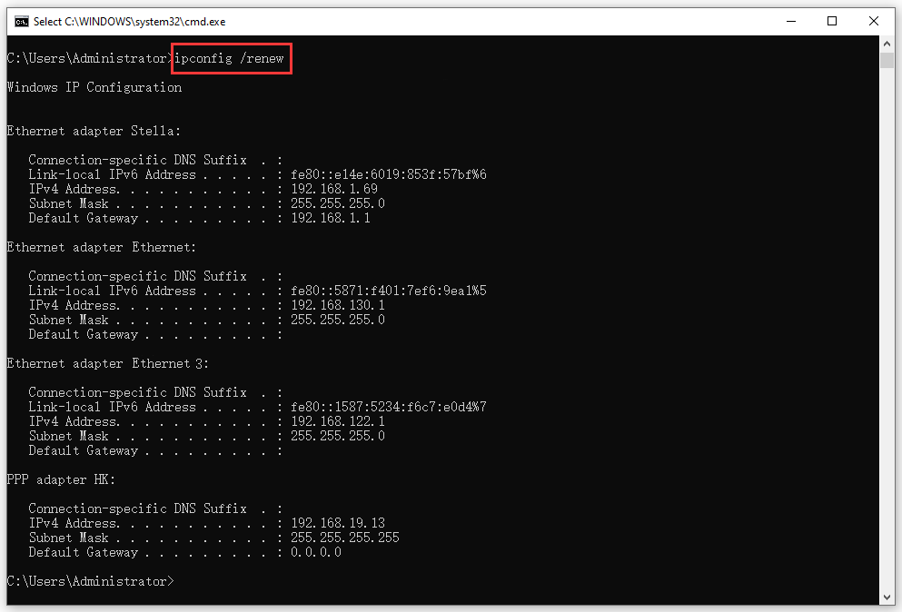 [Solved!] How to Renew IP Address on Windows and Mac? - MiniTool