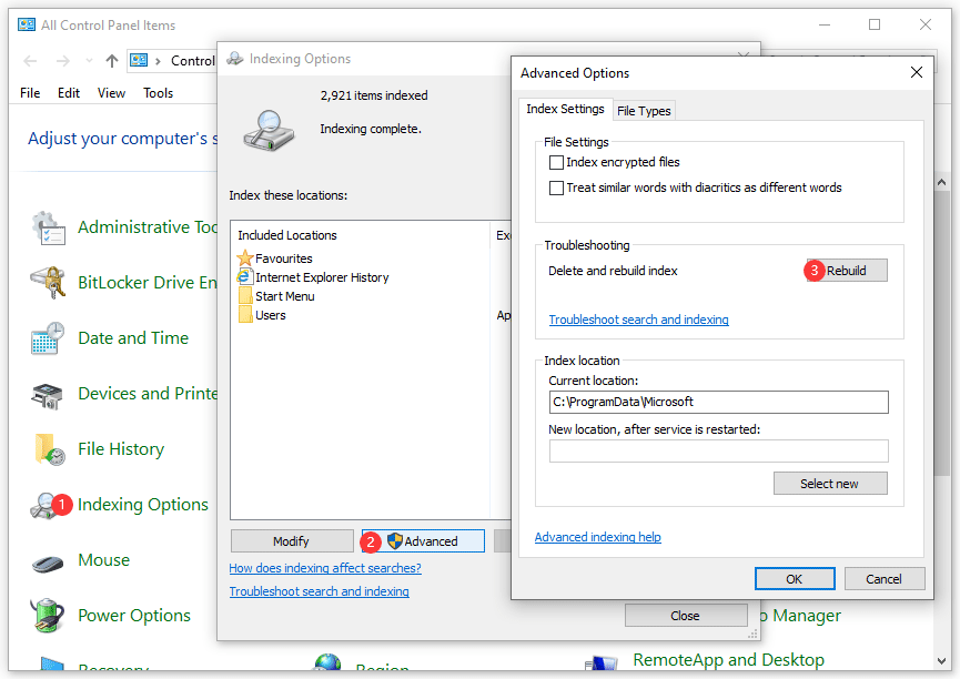 How to fix windows search protocol host stopped working minitool