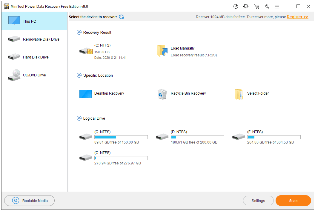 recover lost files on Windows 10