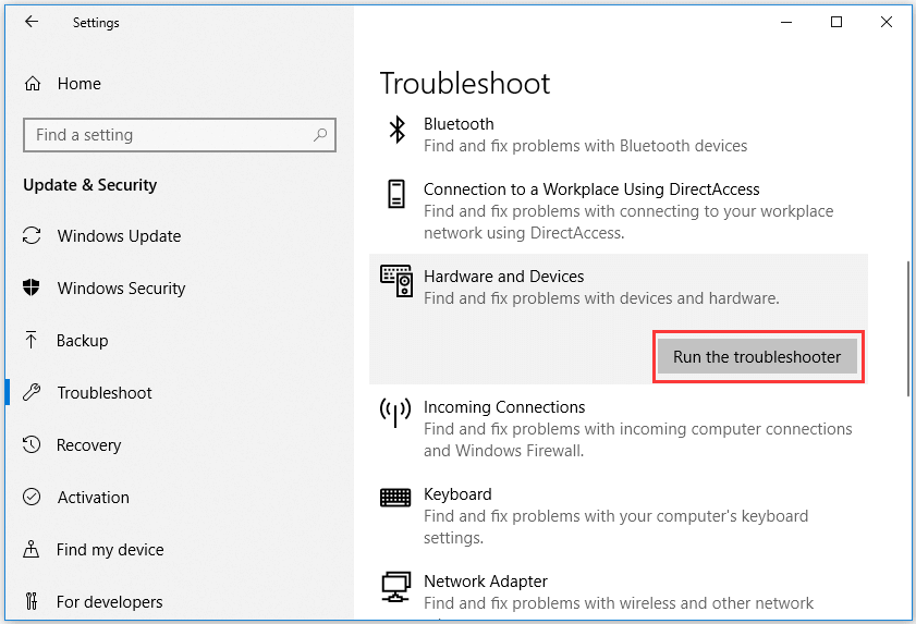 troubleshoot SD card reader driver issue