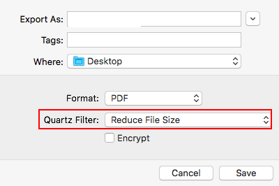 Reduce File Size