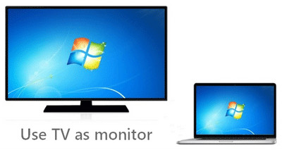 use TV as monitor