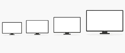 TV screen size