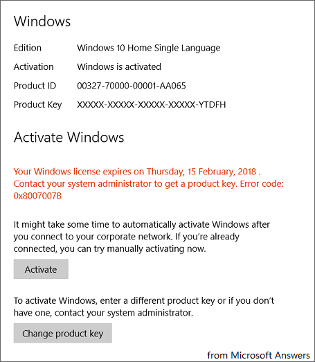 [5 Solutions] Fix Windows Activation Error Code 0x8007007B - MiniTool