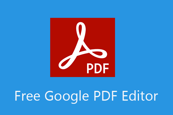 free PDF editor for Google Chrome or Google Docs
