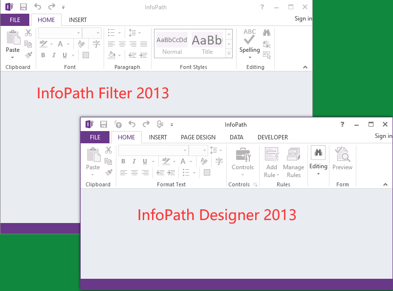 Microsoft Office InfoPath 2013