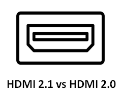 HDMI 2.1 vs. HDMI 2.0