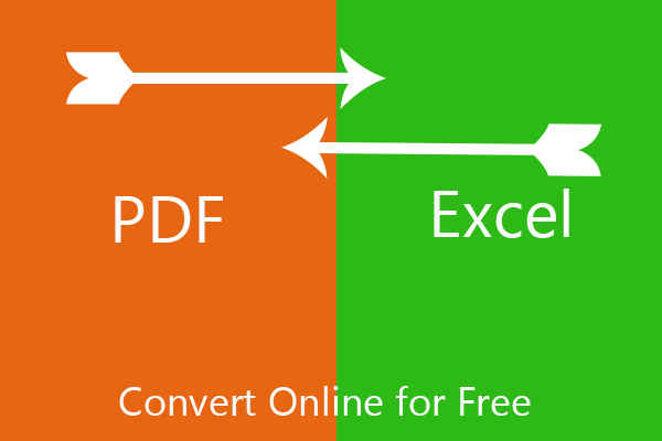 convert PDF to Excel online for free