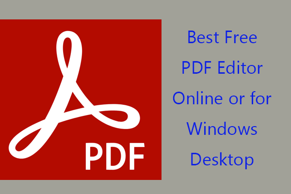 online PDF editor free