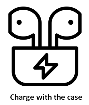 Charge with the case