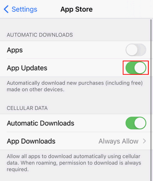 App Updates