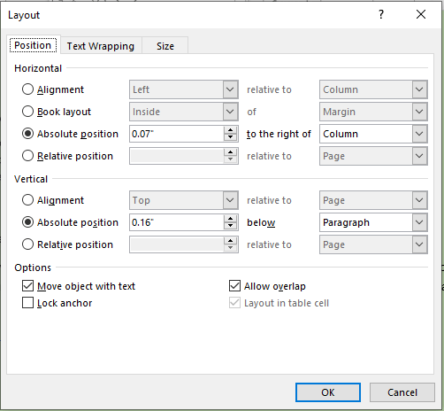 Line Layout