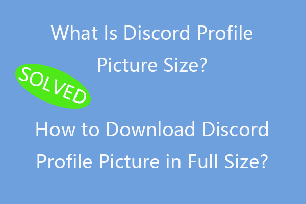 Discord profiles picture
