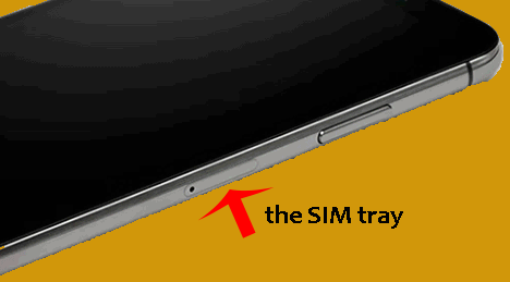 iPhone X SIM tray