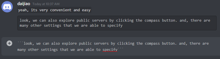 Discord Code Blocks