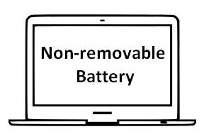 Mac with non-removable battery