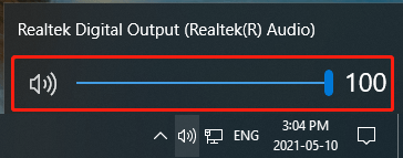 check Windows volume