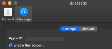 enable iMessage