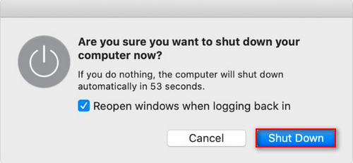Shut Down Mac