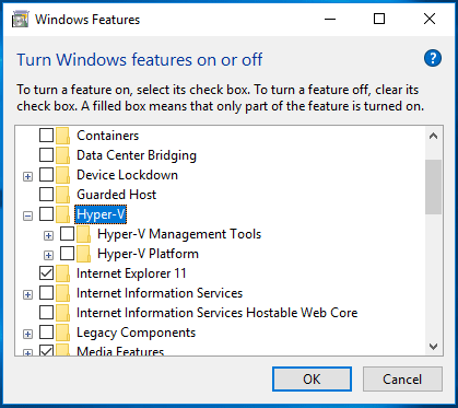 disable Hyper-V