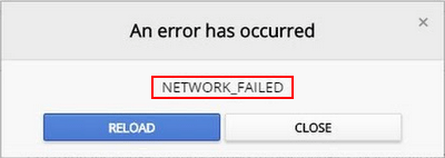 NETWORK_FAILED