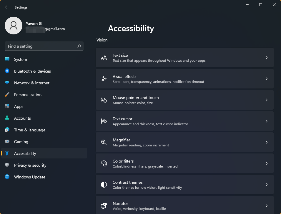 Accessibility