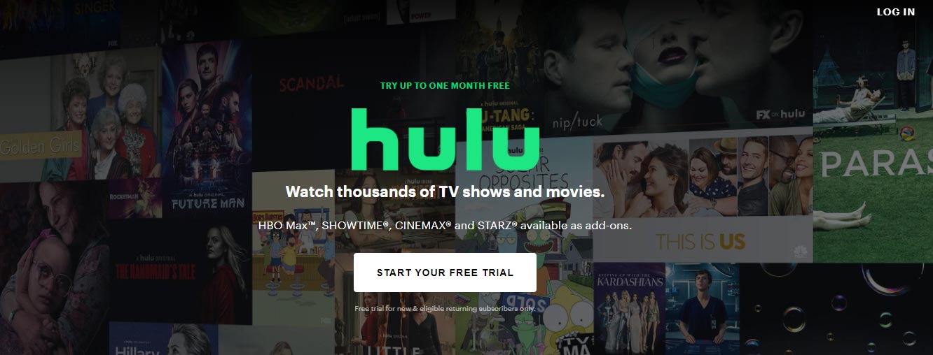 log in Hulu