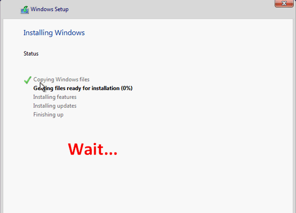 Installing Windows 11 in VM