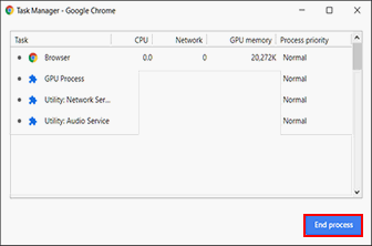 Chromebook Task Manager