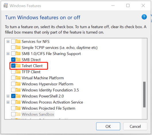 A Full Guide - How to Enable or Install Telnet in Windows 11 