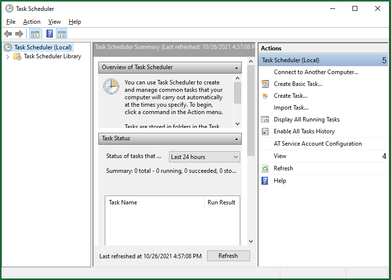 Windows Task Scheduler