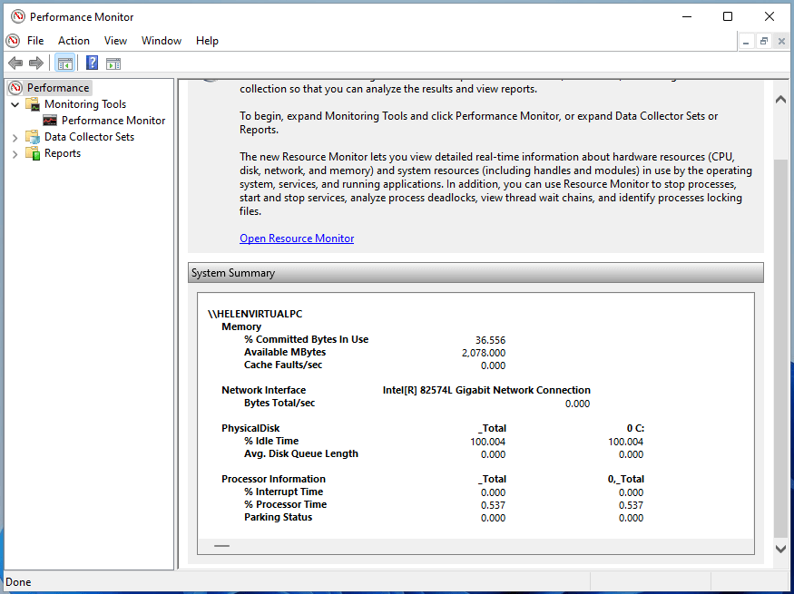 Windows 11 Performance Monitor