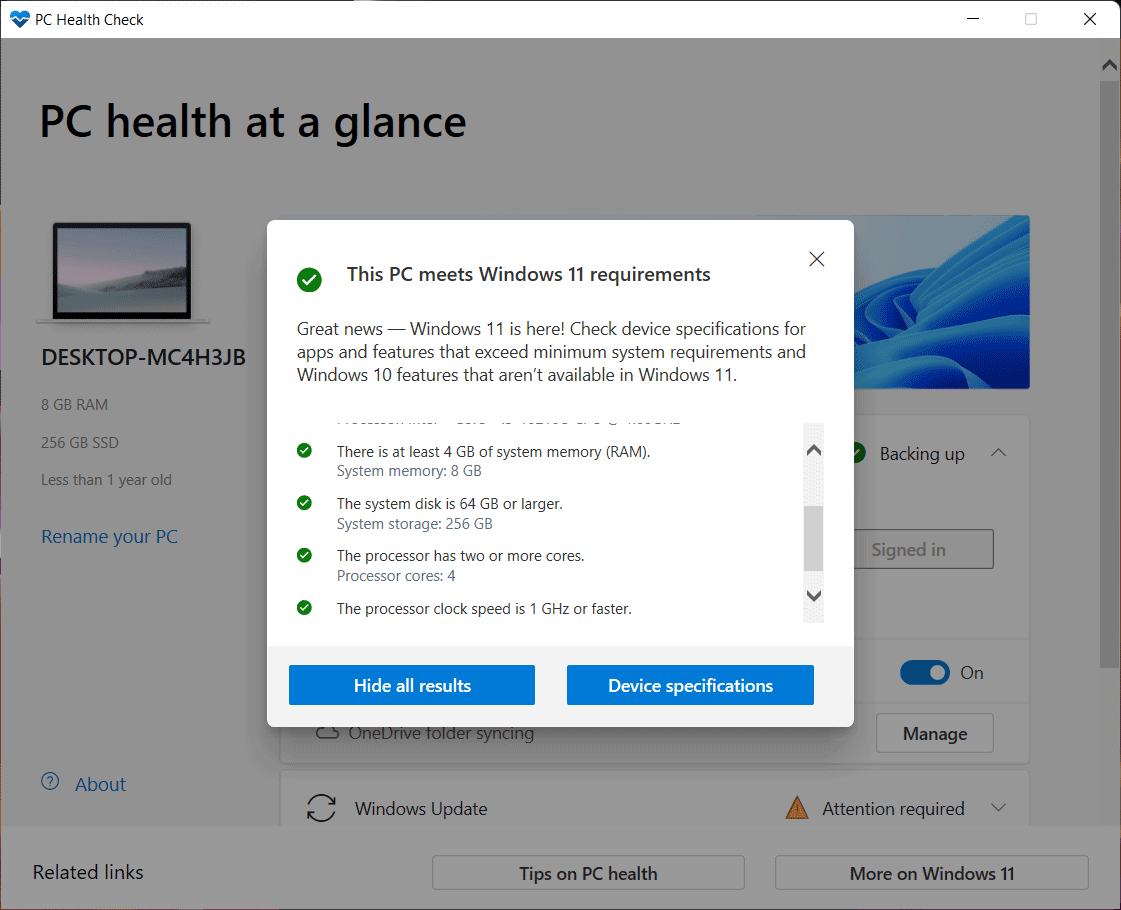 PC Health Check