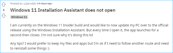 Windows 11 Installation Assistant Not Opening? Here’s How to Fix ...