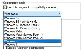 run Windows 11 Installation Assistant in Windows 7 compatibility mode