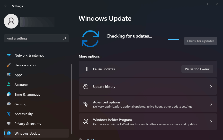 check for updates Windows 11