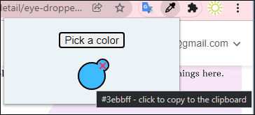 get the color code