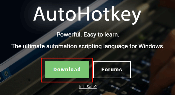download AutoHotkey
