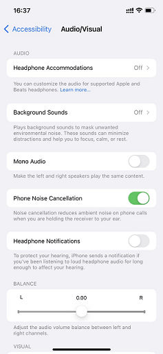 drag the slider to the center