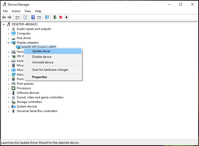 update GPU driver