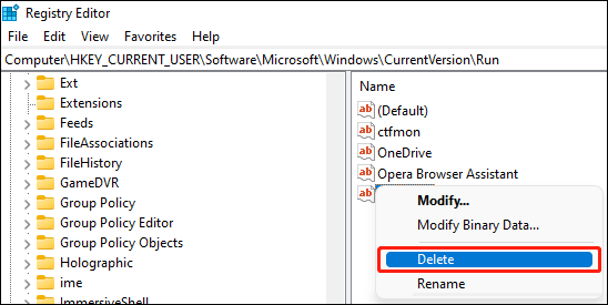 delete the entry for Microsoft Teams from Registry