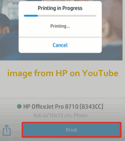 print pictures from iPhone with HP Smart