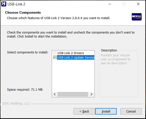 install USB-Link 2 driver