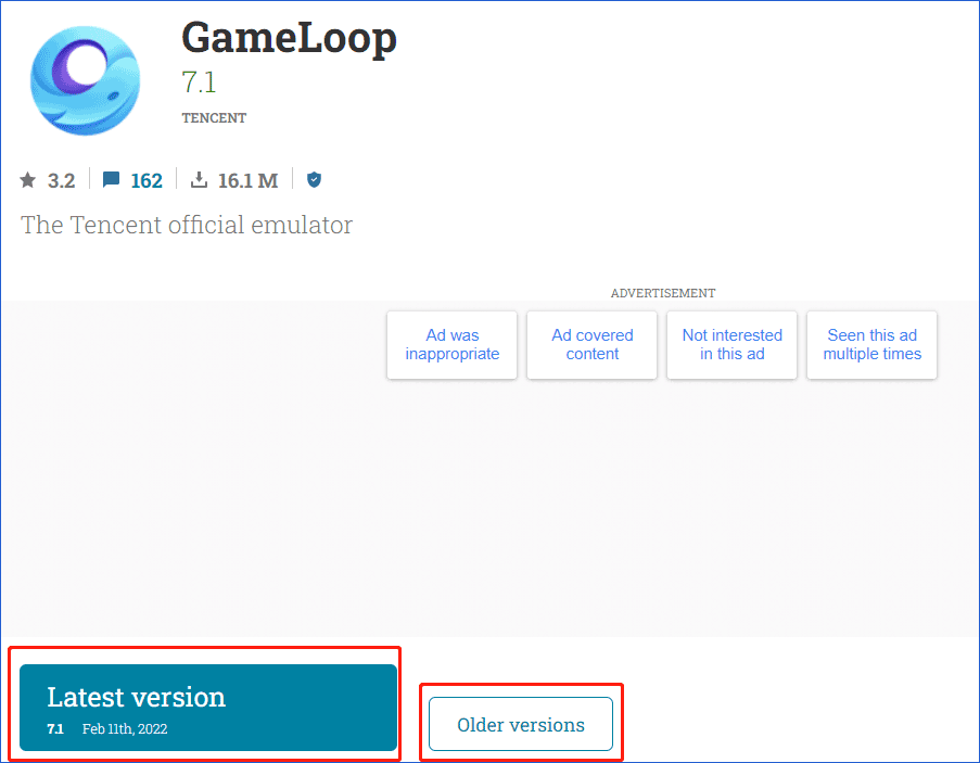 GameLoop old version download