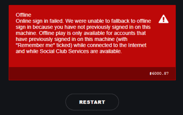 Rockstar Games Launcher in offline mode