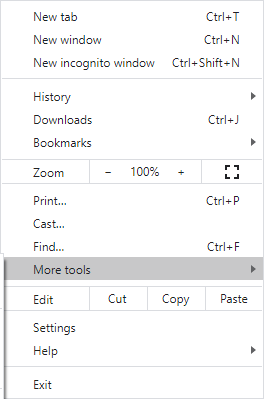 click More tools