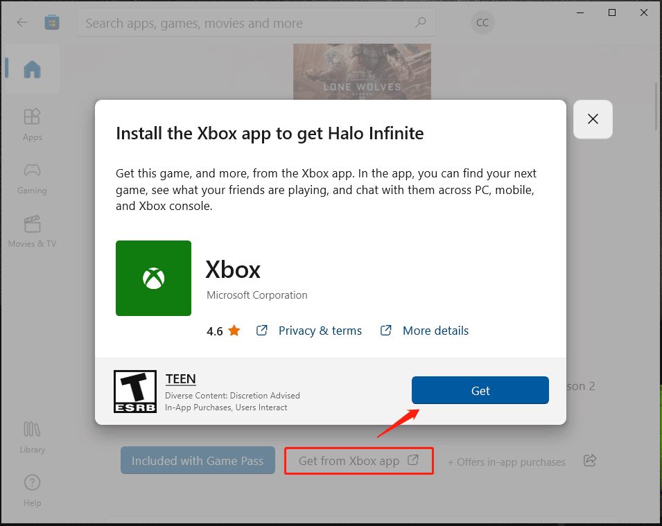 get Xbox in Microsoft Store