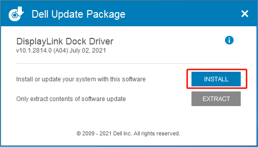 install Dell D6000 driver