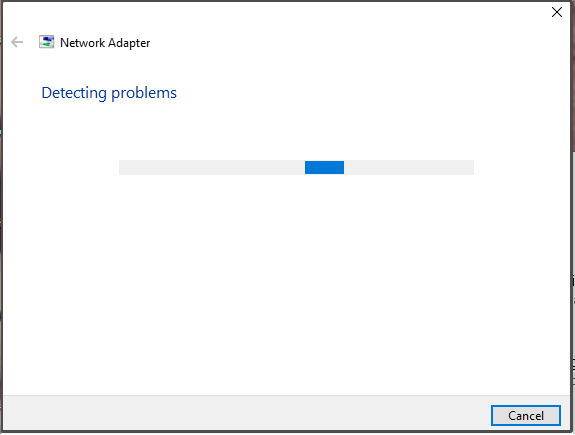 the internet troubleshooting process