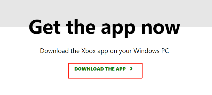 Xbox app download Windows 10